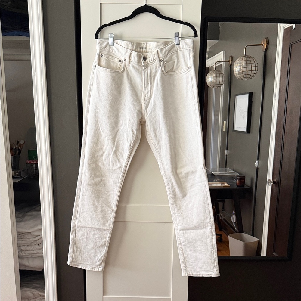 White Men’s Slim Jeans